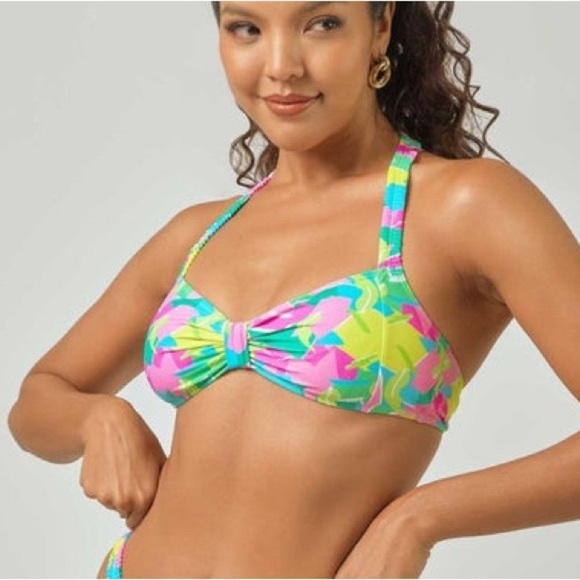 Blackbough Courtney Bow Bikini Top Medium New - Picture 1 of 5